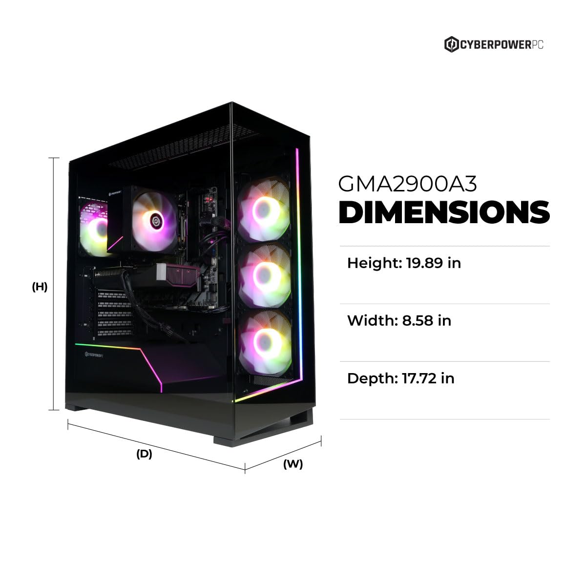 Amazon.co.jp: CyberPowerPC ゲーマーマスターゲーミングPC、AMD Ryzen
